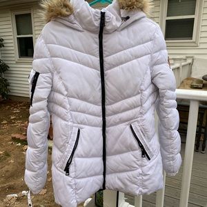 WHITE MADDEN GIRL WINTER COAT